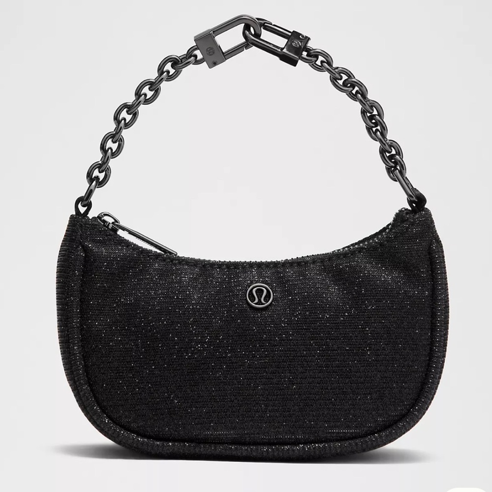 NWT Lululemon City Essentials Nano Shoulder Bag Glitter